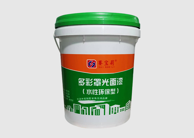 多彩罩光面漆